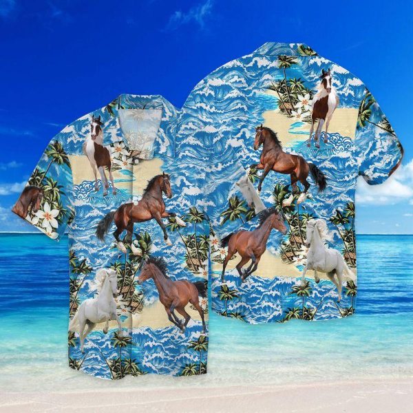 Horse Hawaiian Shirt | For Men & Women | HW4387