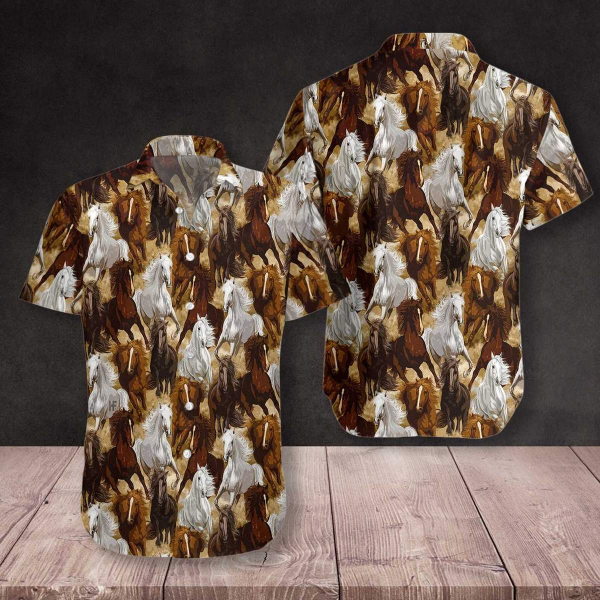 Horse Hawaiian Shirt | For Men & Women | HW7267