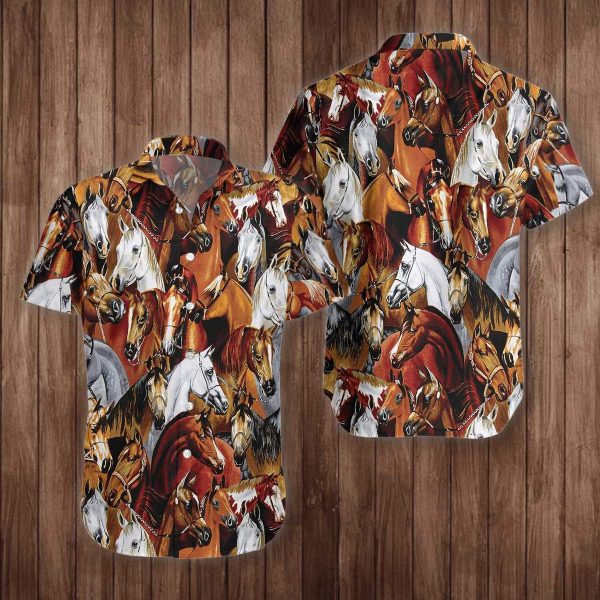 Horse Hawaiian Shirt | For Men & Women | HW7276