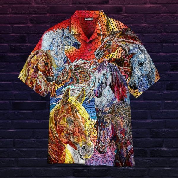 Horse Hawaiian Shirt | For Men & Women | WT1008