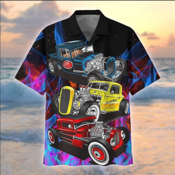 Hot Rod Hawaiian Shirt | For Men & Women | HW5813