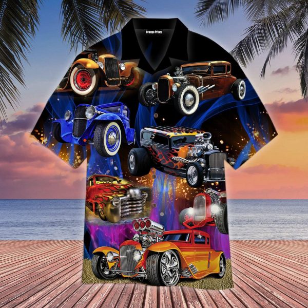 Hot Rod Hawaiian Shirt | For Men & Women | HW6036