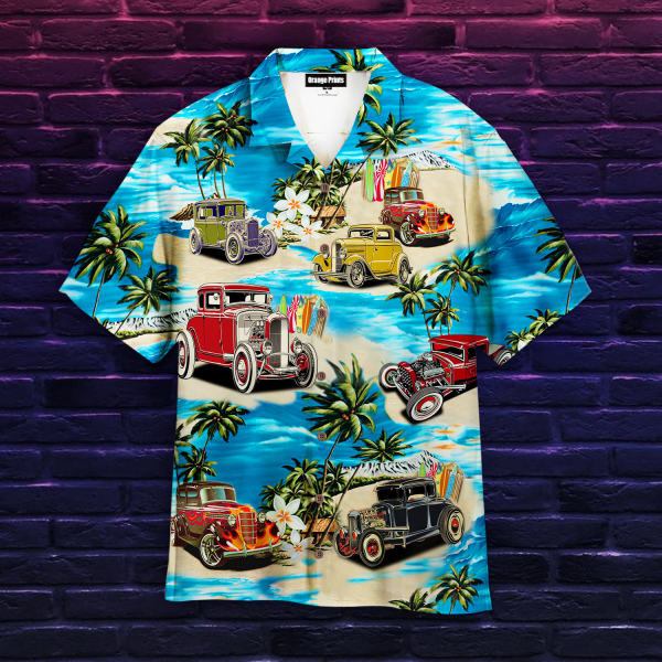 Hot Rod Hawaiian Shirt | For Men & Women | HW6931