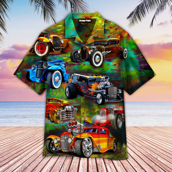 Hot Rod Hawaiian Shirt | For Men & Women | HW7059