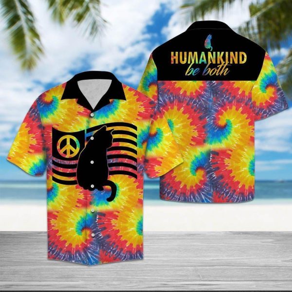 Humankind Be Both Rainbow Colorful Hawaiian Shirt | For Men & Women | HW8290
