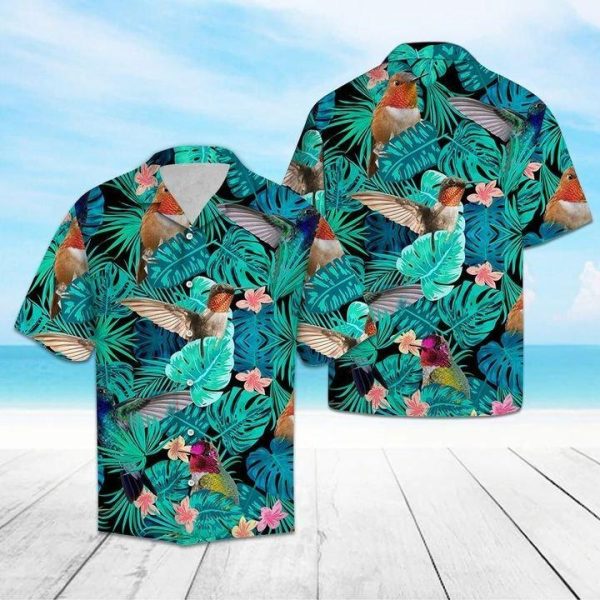 Hummingbird Hawaiian Shirt | For Men & Women | HW1059