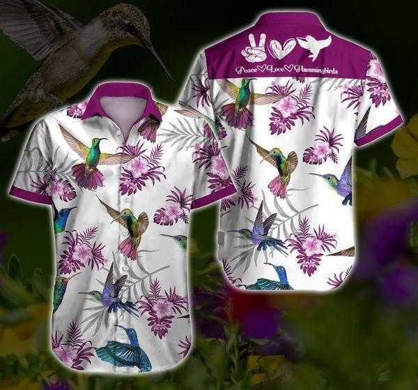 Hummingbird Hawaiian Shirt | For Men & Women | HW1063