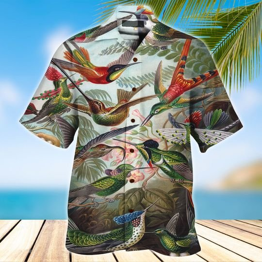 Hummingbird Hawaiian Shirt | For Men & Women | HW6037