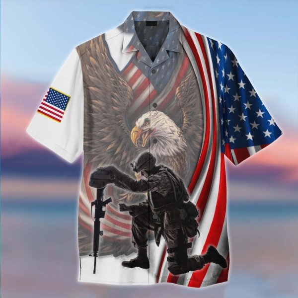 If You Havent Risked Coming Home Under A Flag US Veteran Hawaiian Shirt | For Men & Women | HW9704