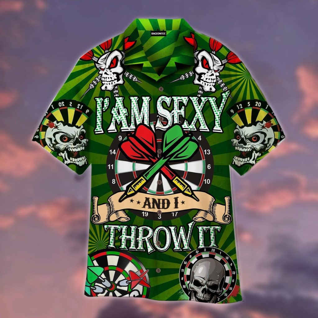 I'm Sexy And I Throw It Dart Game Hawaiian Shirt | For Men & Women | WT1158