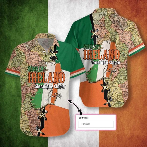 Ireland Custom Hawaiian Shirt | For Men & Women | HN1524