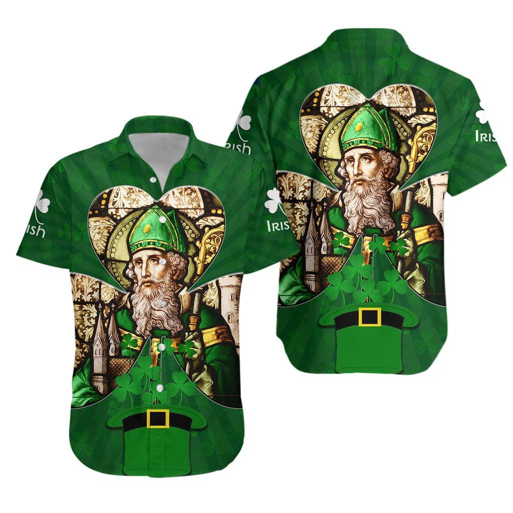 Ireland Saint Patrick’S Day Green Hawaiian Shirt | For Men & Women | HL1643