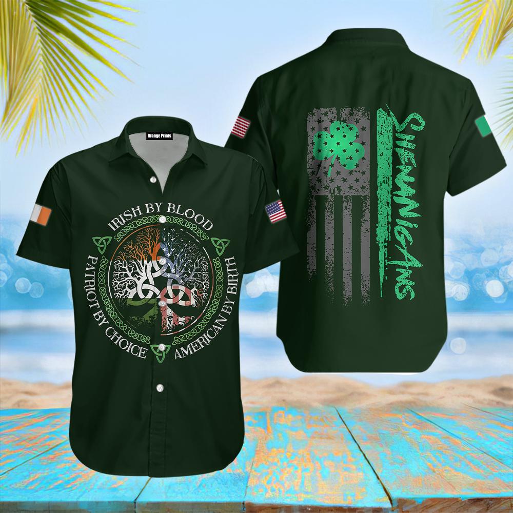 Irish St.Patrick Day Hawaiian Shirt | For Men & Women | WT5145