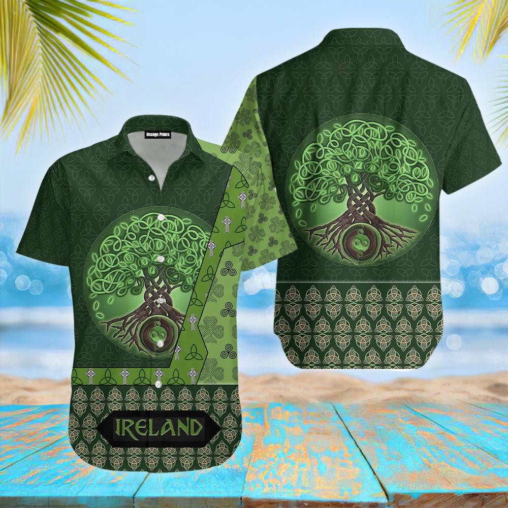 Irish St.Patrick Day Hawaiian Shirt | For Men & Women | WT5175