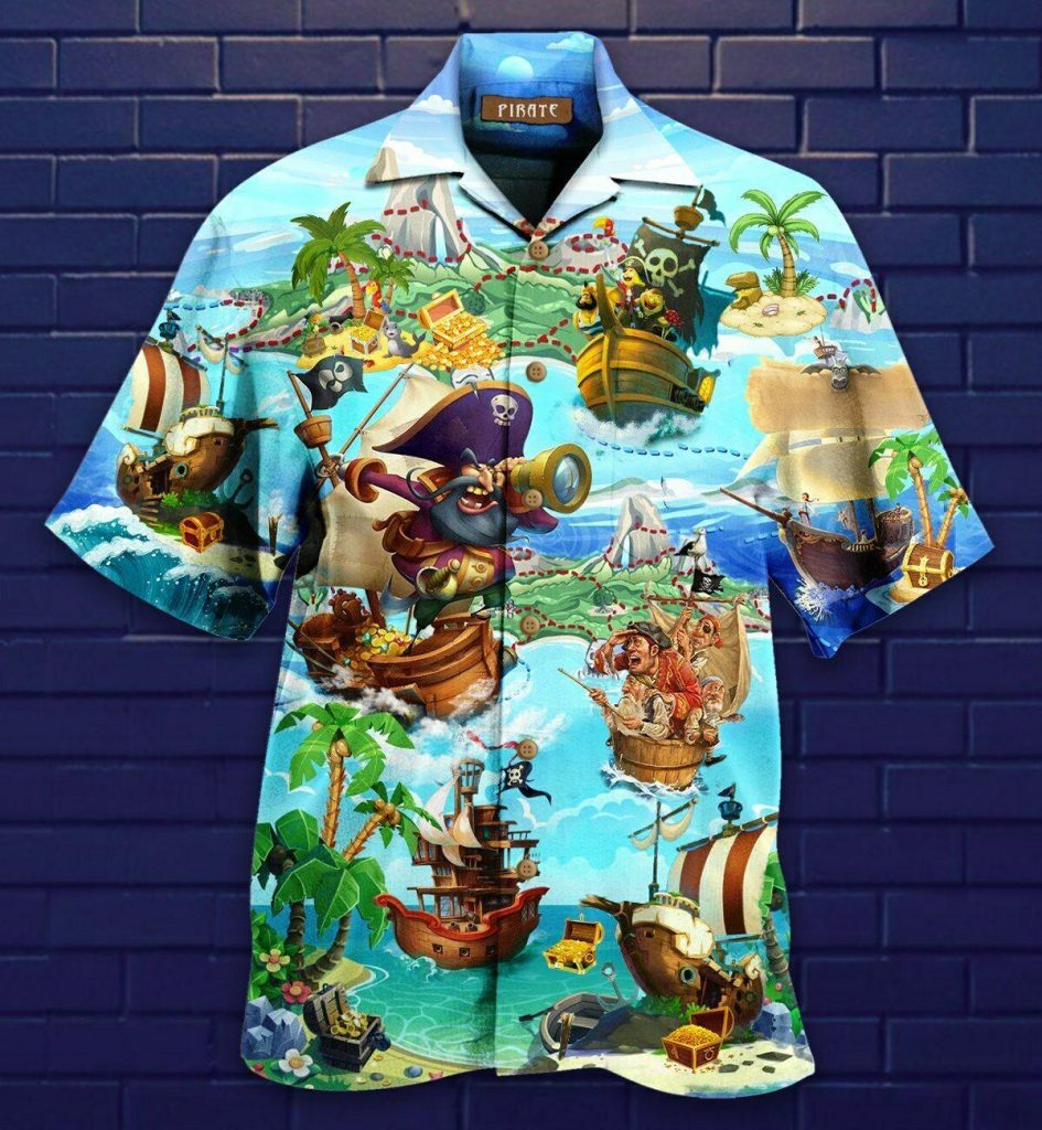 It Is Time Of Treasure Hunting Hawaiian Shirt | For Men & Women | HW3442
