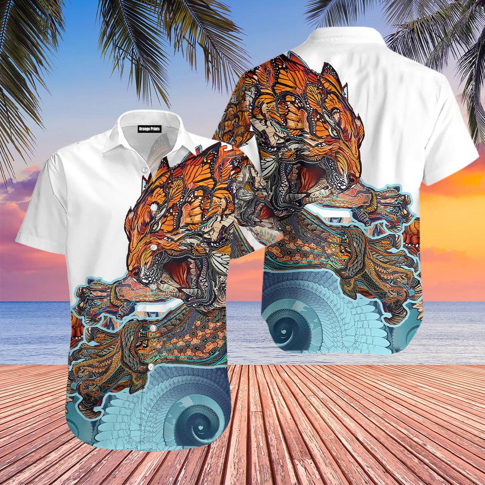 Japanese Tiger Art Hawaiian Shirt | For Men & Women | WT6173