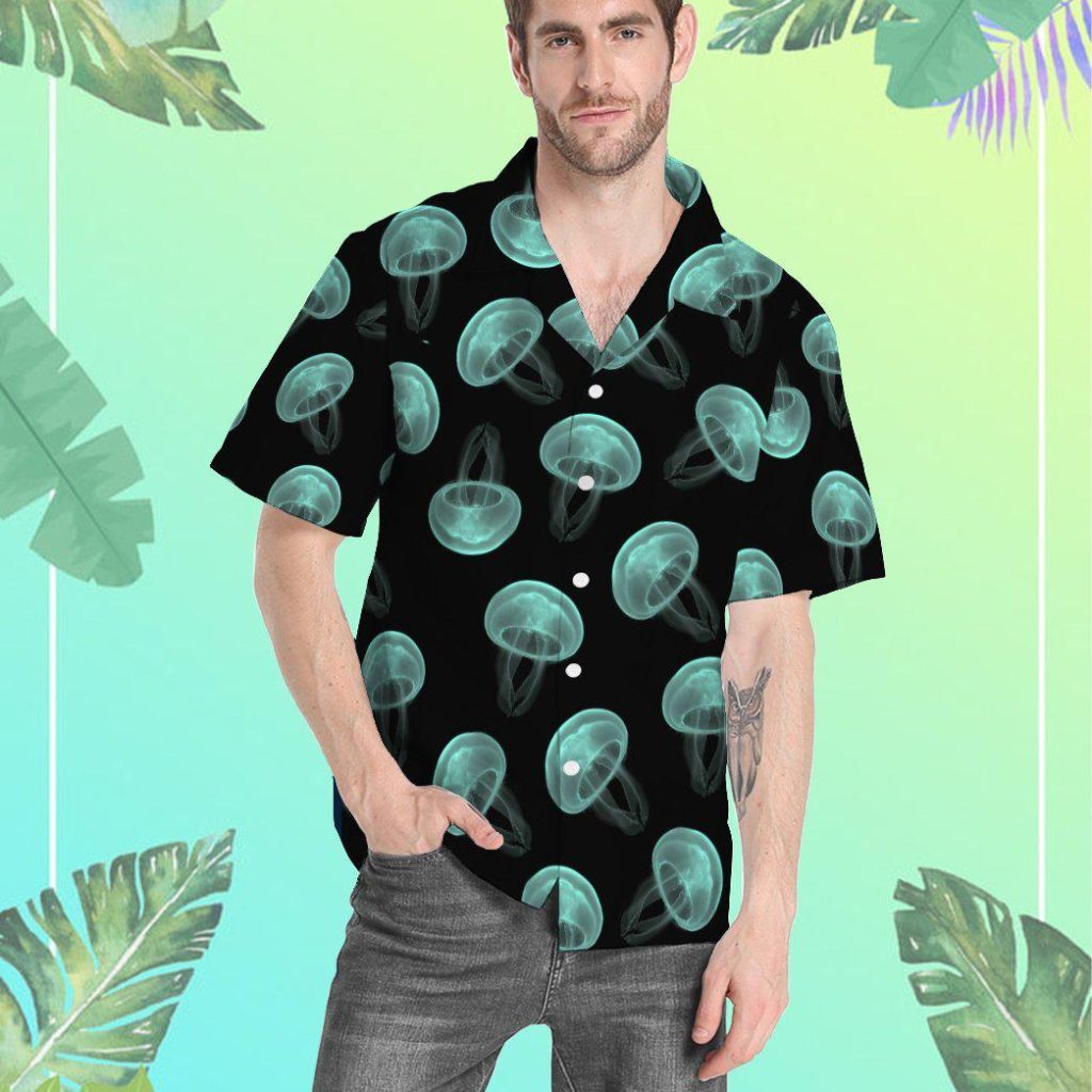 Jellyfish Hawaiian Shirt | For Men & Women | HW7083