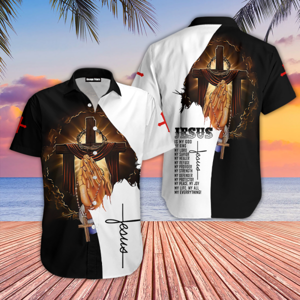 Jesus Is My God Hawaiian Shirt | For Men & Women | WT5942
