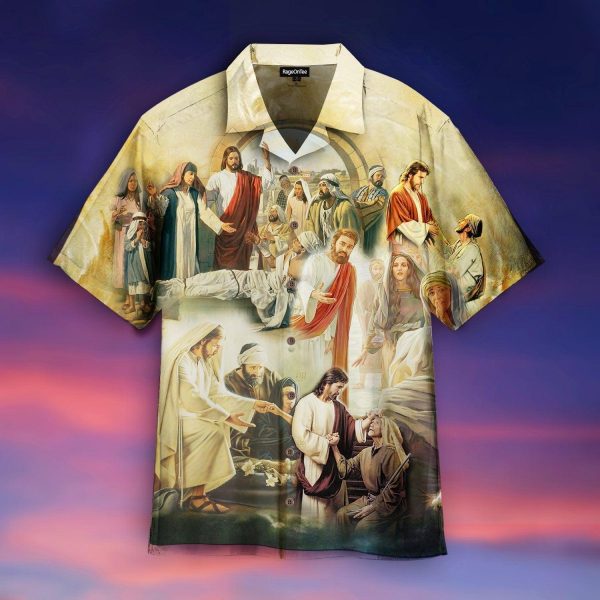 Jesus Saved My Life Hawaiian Shirt | For Men & Women | HW4647
