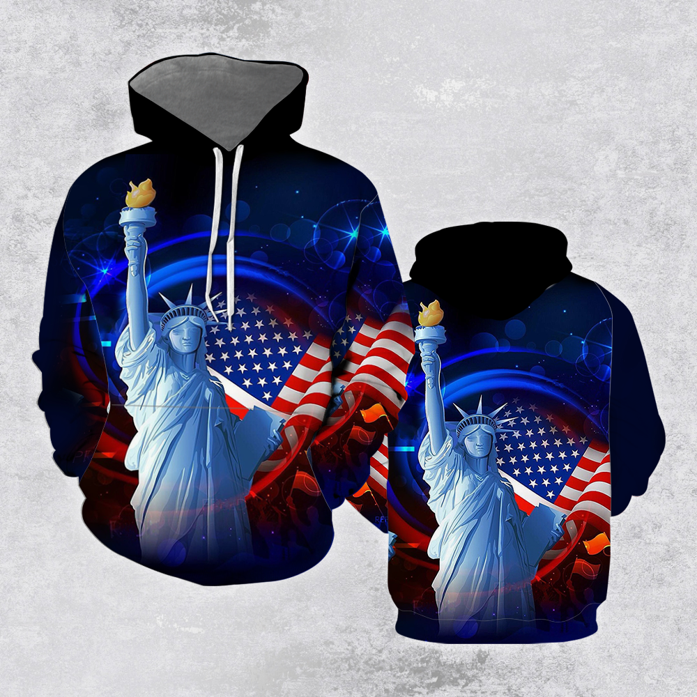 July 4th Statue Of Liberty All Over Print | For Men & Women | HT9170
