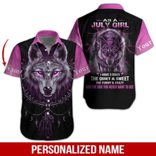 July Girl Custom Hawaiian Shirt | For Men & Women | HN3518