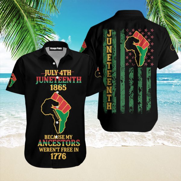 Juneteenth Since 1865 Hawaiian Shirt | For Men & Women | HW5099