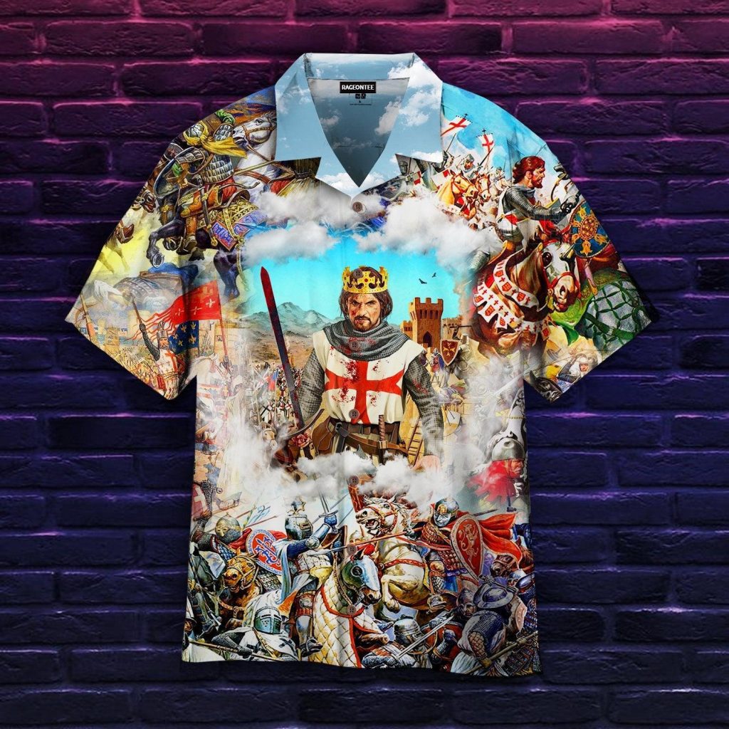 Knights Templar Jerusalem Delivered Hawaiian Shirt | For Men & Women | HW4964