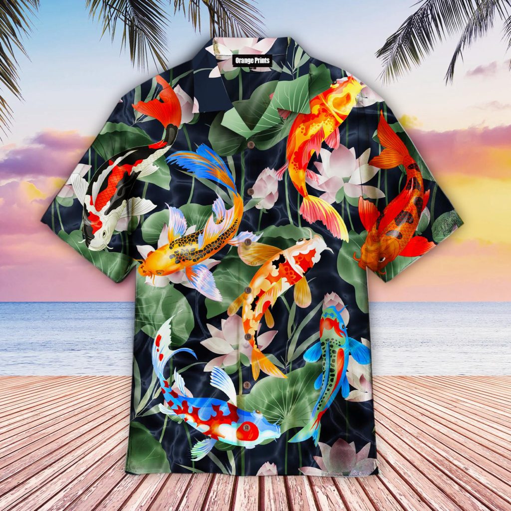 Koi Fish Hawaiian Shirt | For Men & Women | WT3091