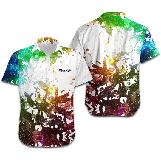 LGBT Galaxy Birds Custom Hawaiian Shirt | For Men & Women | HN3507