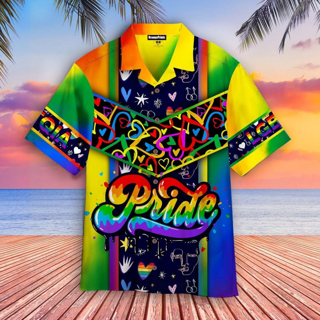 LGBTQ Pride Hawaiian Shirt | For Men & Women | WT8037