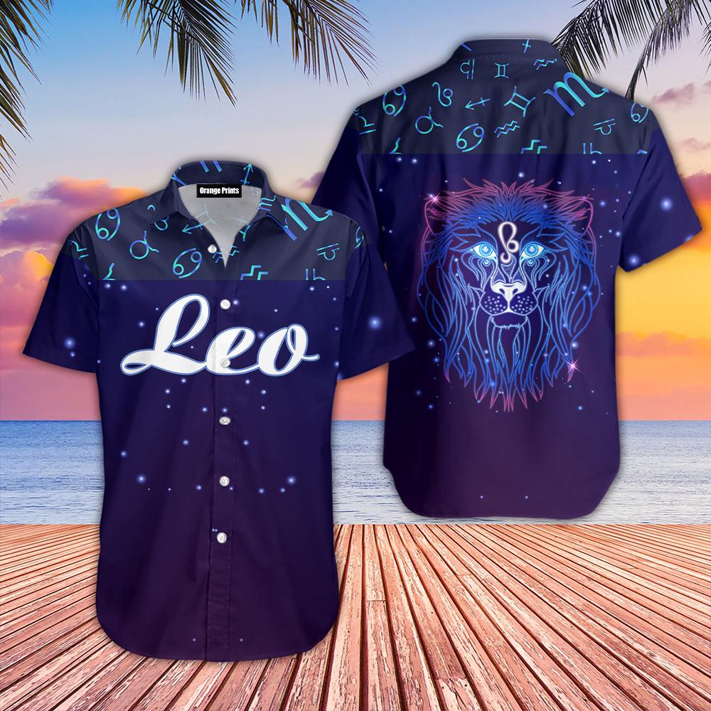 Leo Zodiac Hawaiian Shirt | For Men & Women | WT6150