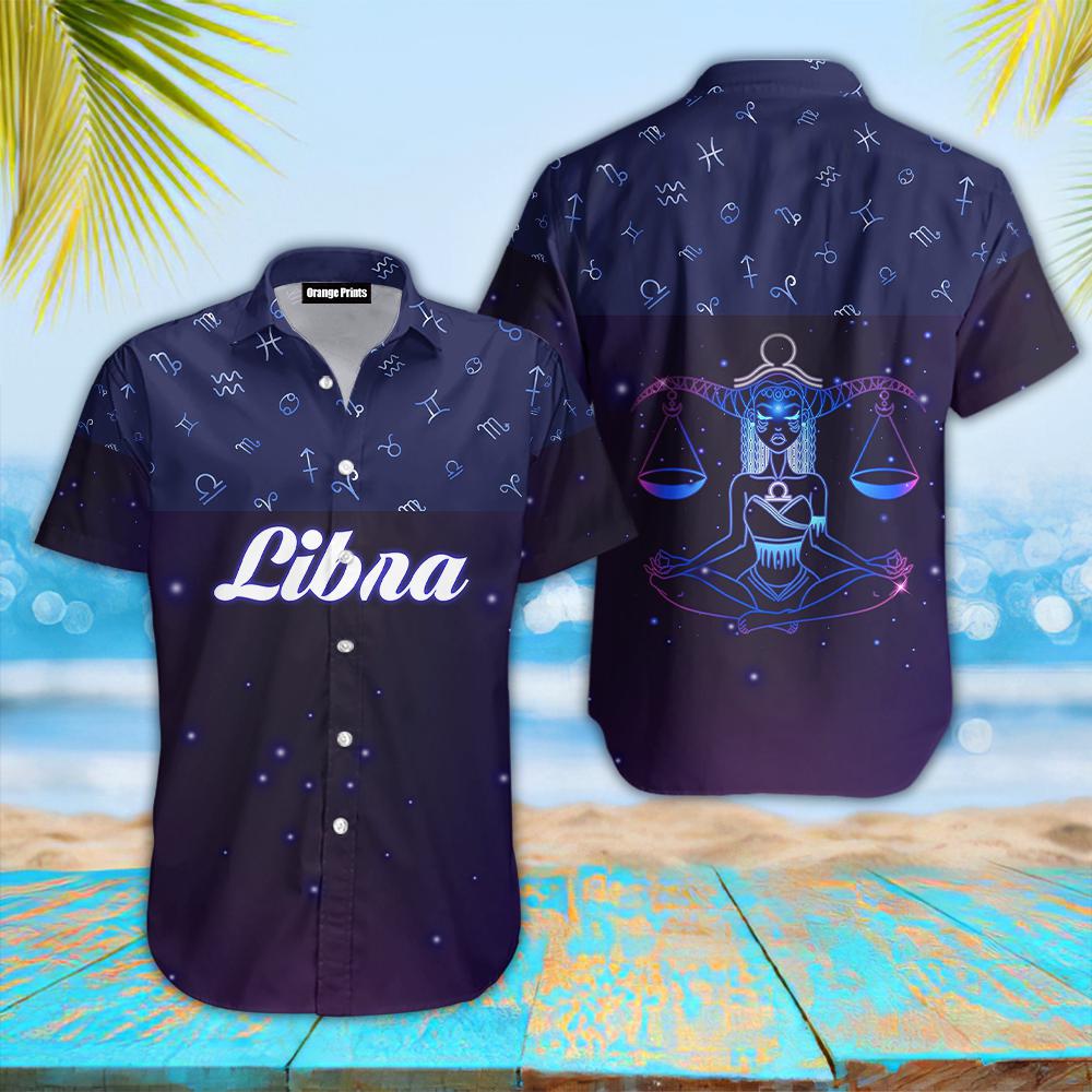 Libra Zodiac Hawaiian Shirt | For Men & Women | WT6101