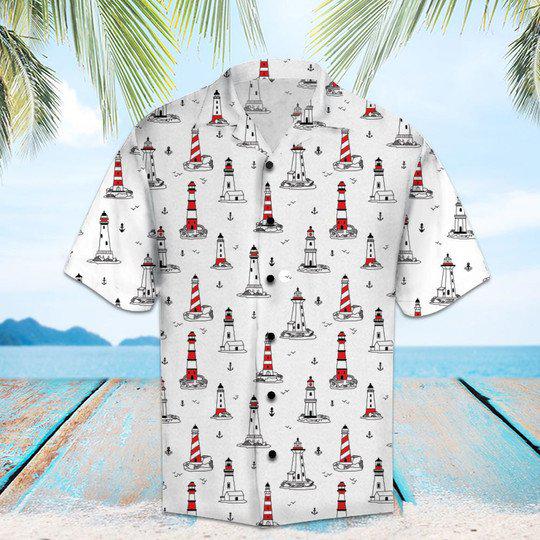 Lighthouse Aloha Hawaiian Shirt | For Men & Women | HL2696