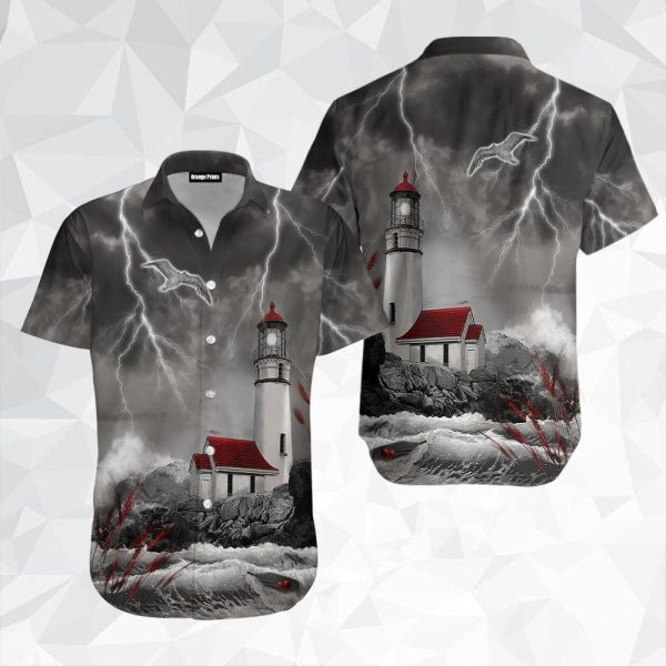 Lighthouse Holder Hawaiian Shirt | For Men & Women | HL2694