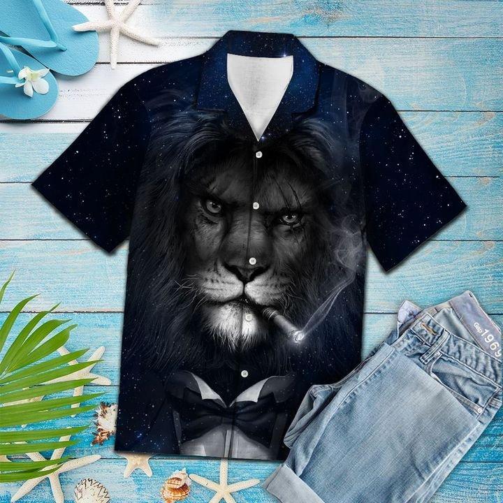 Lion Hawaiian Shirt | For Men & Women | HW1292
