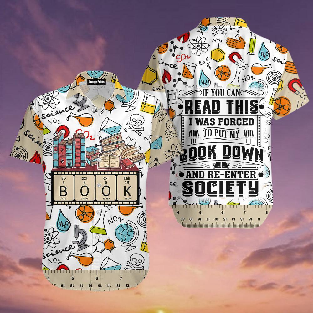 Love Book If You Can Read This Book Hawaiian Shirt | For Men & Women | WT6004