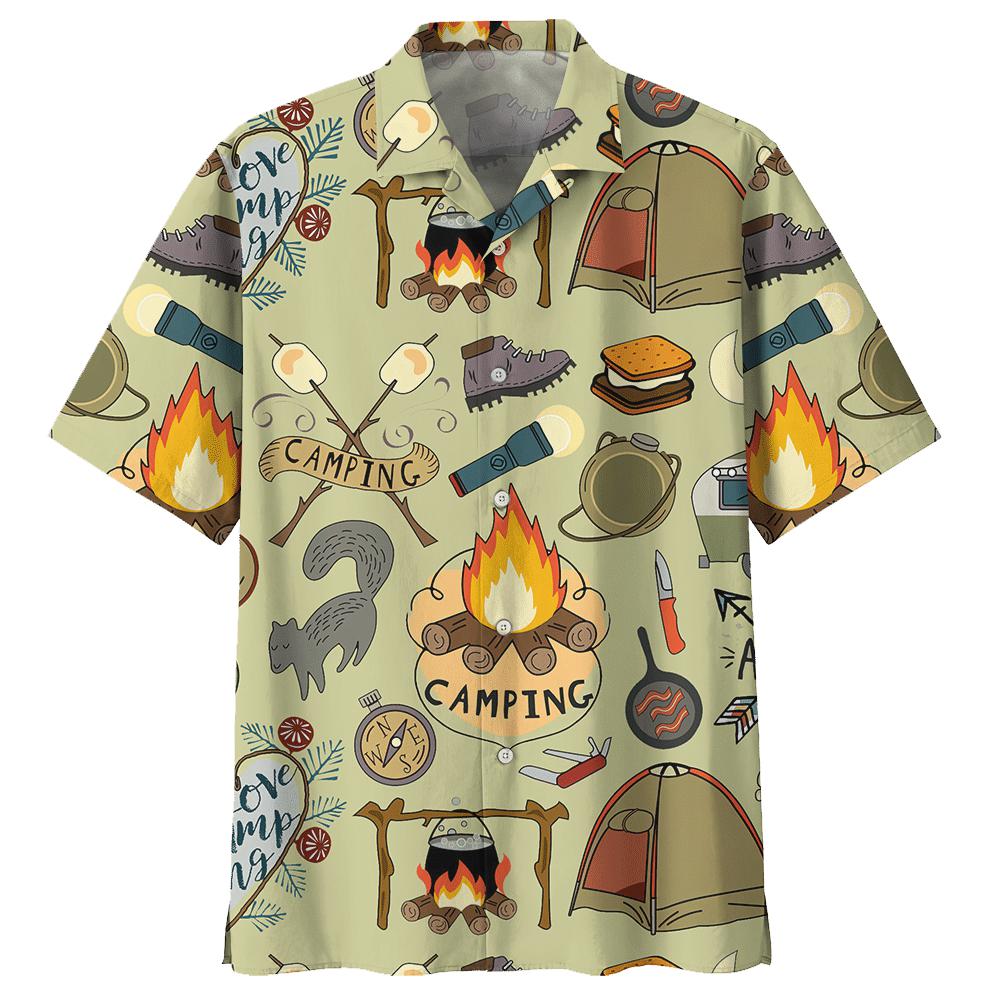 Love Camping Hawaiian Shirt | For Men & Women | HL2662