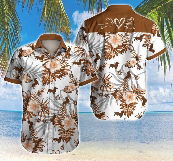 Love Dachshund Hawaiian Shirt | For Men & Women | HW1121