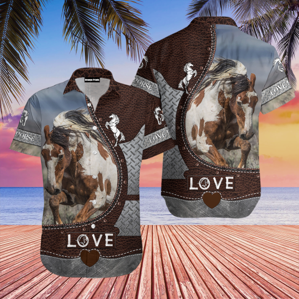 Love Horse Hawaiian Shirt | For Men & Women | WT5922