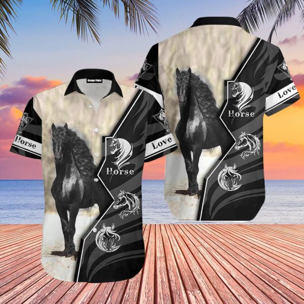 Love Horse Hawaiian Shirt | For Men & Women | WT6070