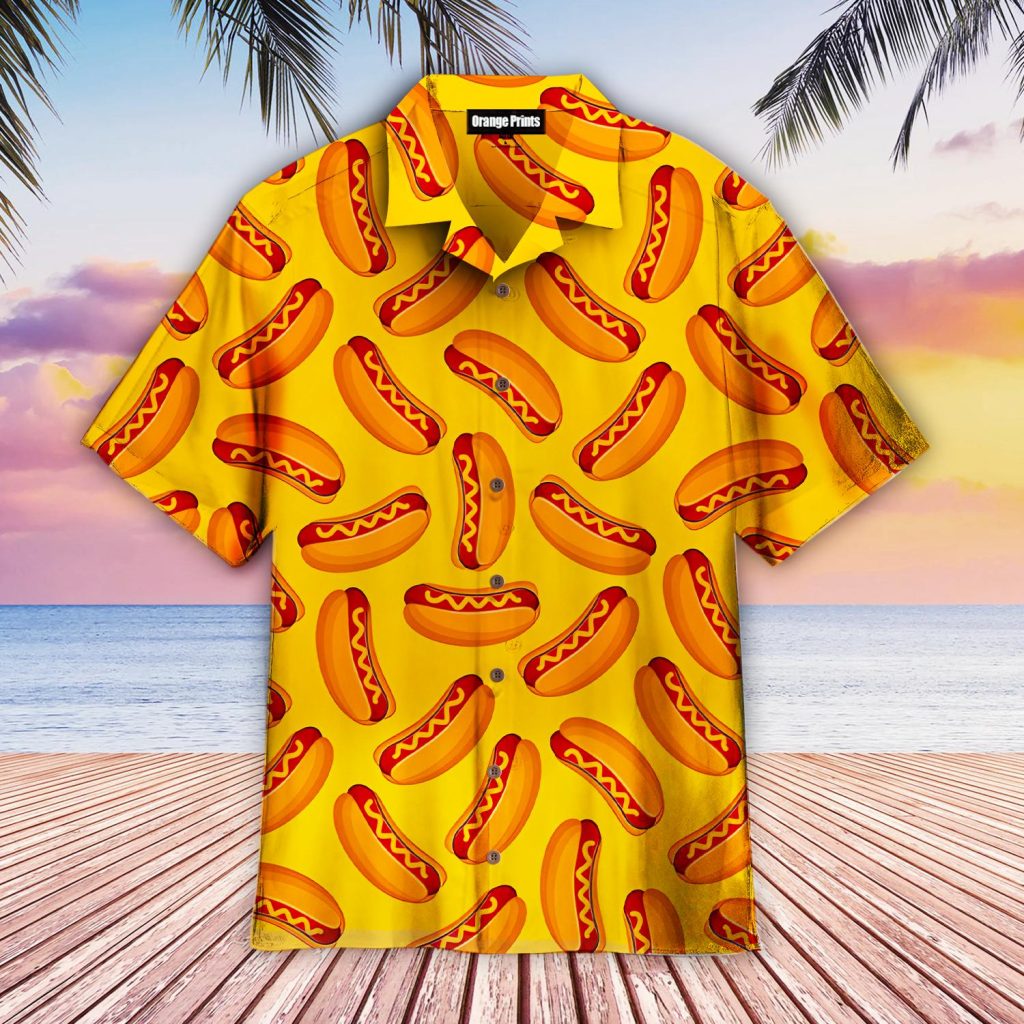 Love Hot Dog Hawaiian Shirt | For Men & Women | WT6303