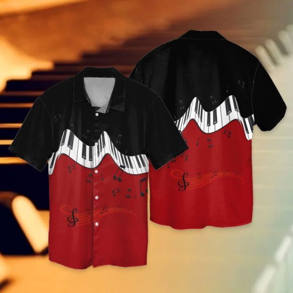 Love Music Piano Hawaiian Shirt | For Men & Women | HL2854