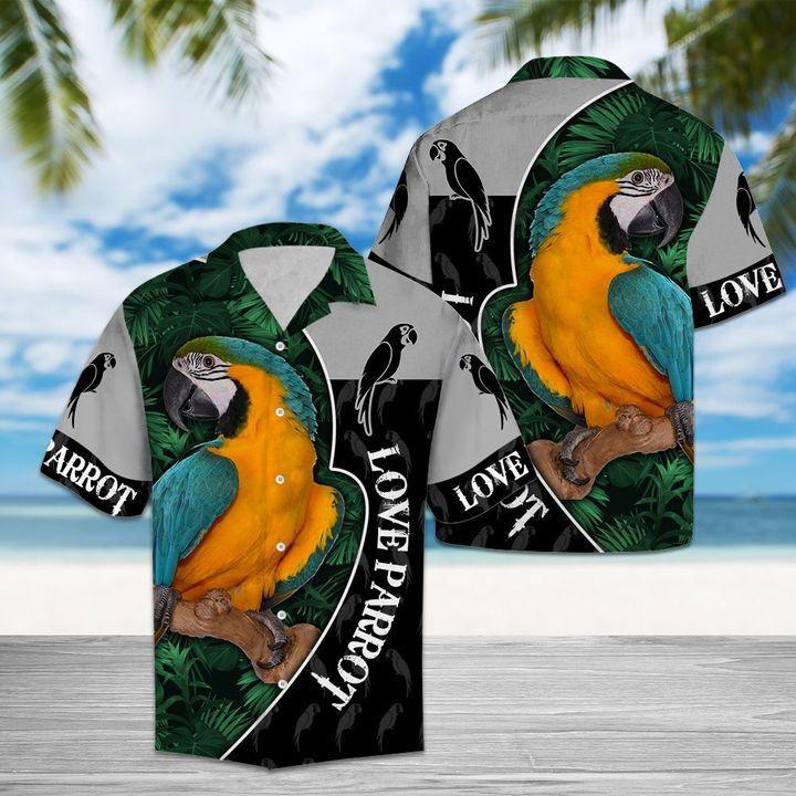 Lovely Parrot Hawaiian Shirt | For Men & Women | HW1530