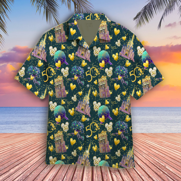 Magic Kingdom Beach Hawaiian Shirt | For Men & Women | HW8219