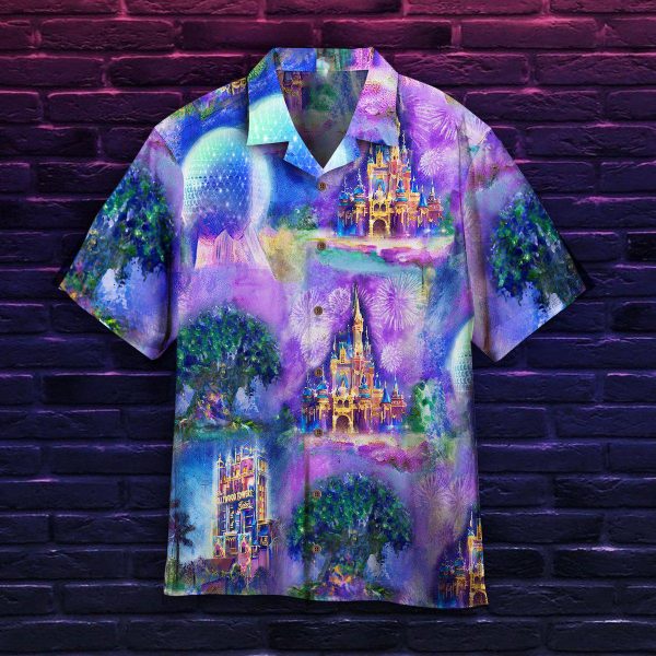 Magic Kingdom Purple Hawaiian Shirt | For Men & Women | HL1695
