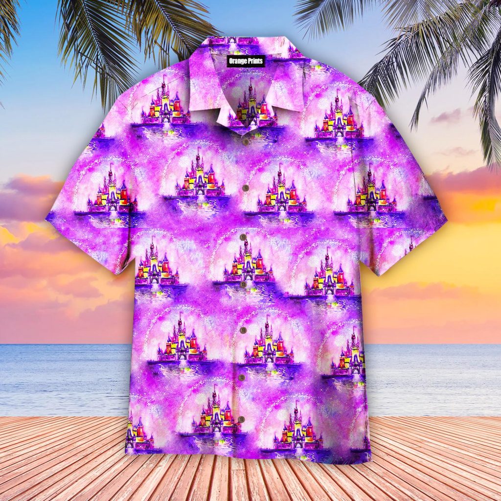 Magic Kingdom Purple Hawaiian Shirt | For Men & Women | WT1284