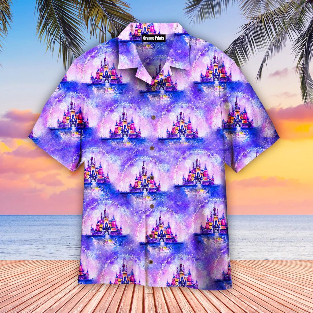 Magic Kingdom Purple Hawaiian Shirt | For Men & Women | WT5194