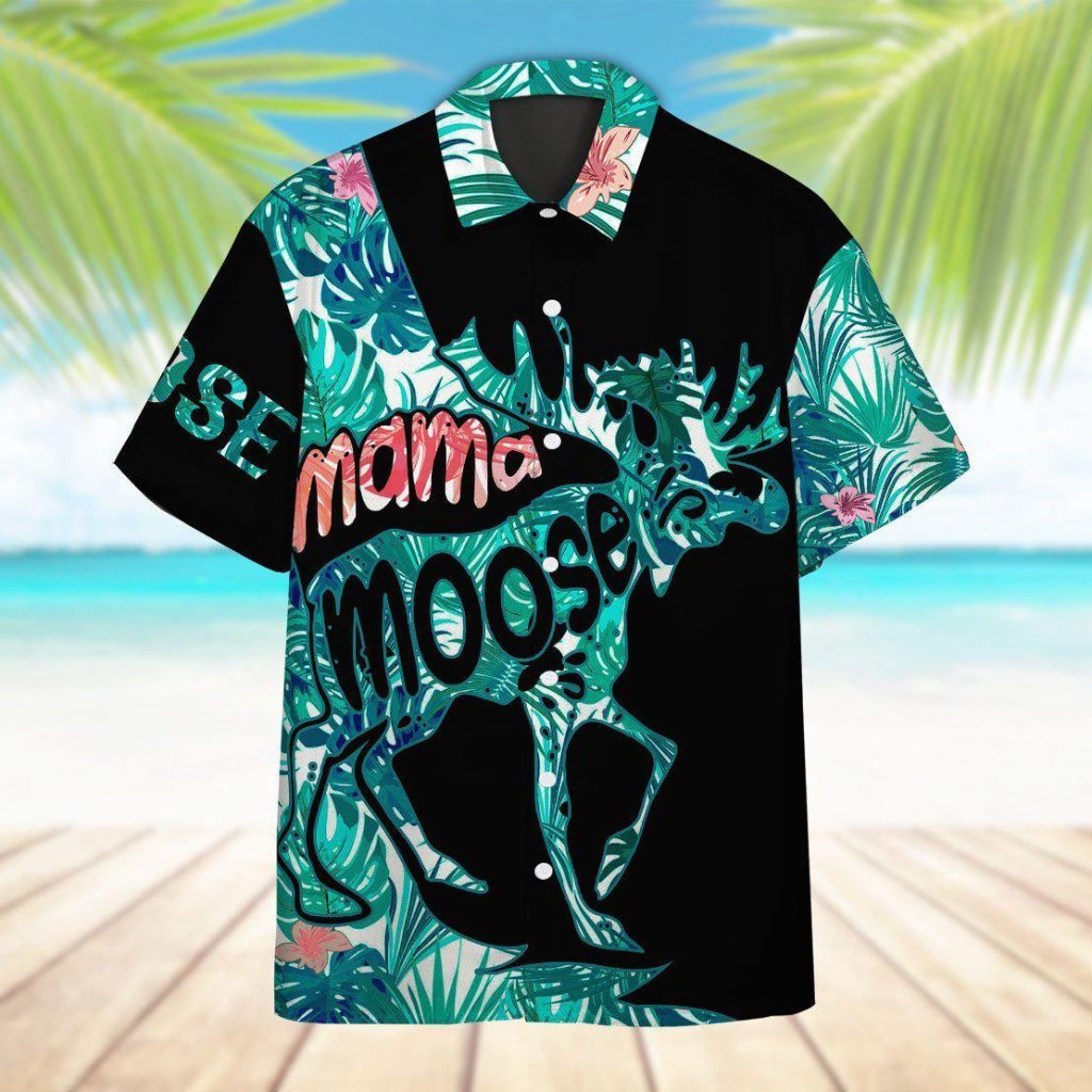 Mama Moose Mother Day Gift Hawaiian Shirt | For Men & Women | HW4159