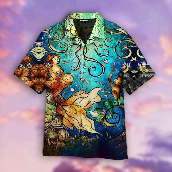 Mermaid Hawaiian Shirt | For Men & Women | WT5875