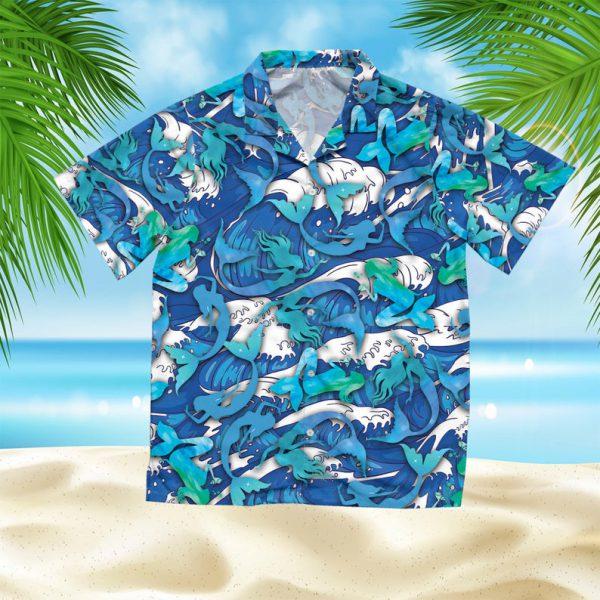 Mermaid Summer Hawaiian Shirt | For Men & Women | HW4459